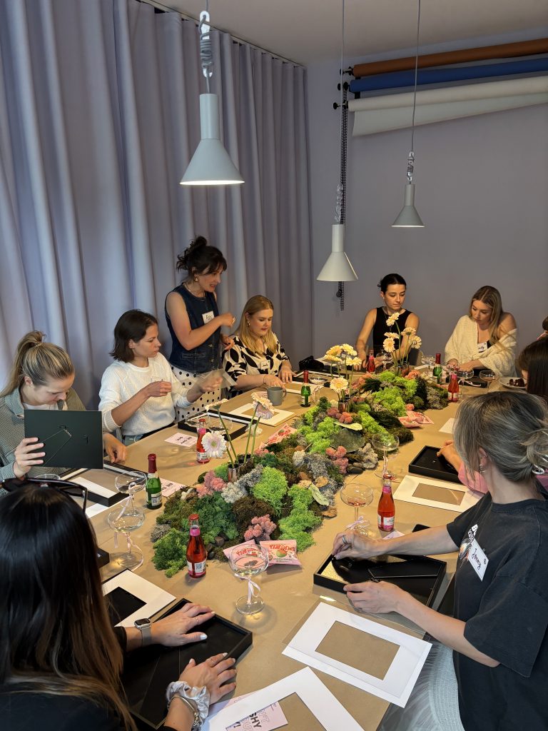 Create & Connect Leipzig – DIY, Erbeer-Matcha Snacks & ganz viel Miteinander ✨